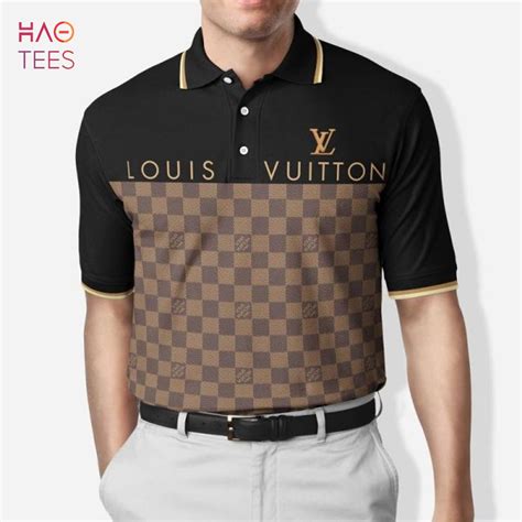 louis vuitton polo shirt brown|t shirt louis vuitton topolino.